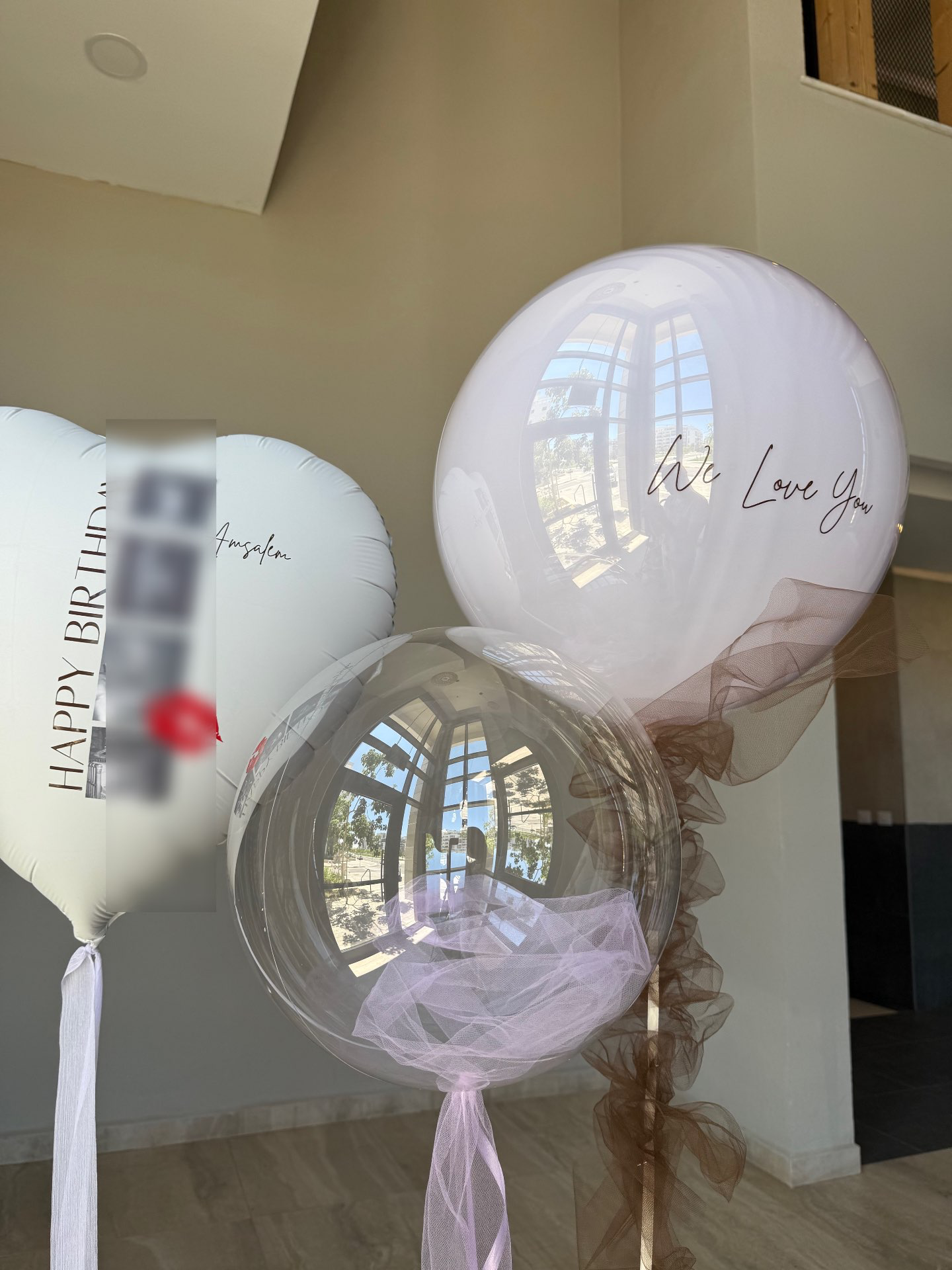 סט בלונים סגול לילך | VALI