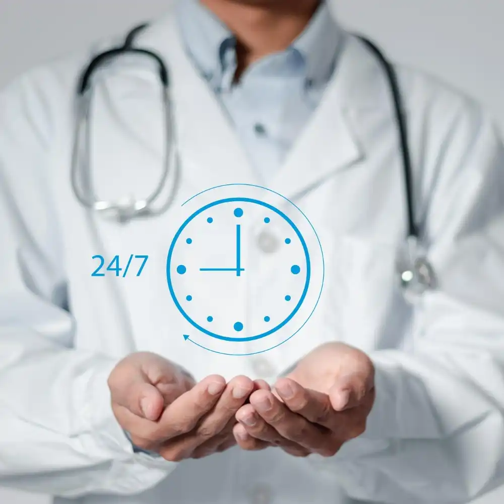 ליווי רפואי מלא 24/7