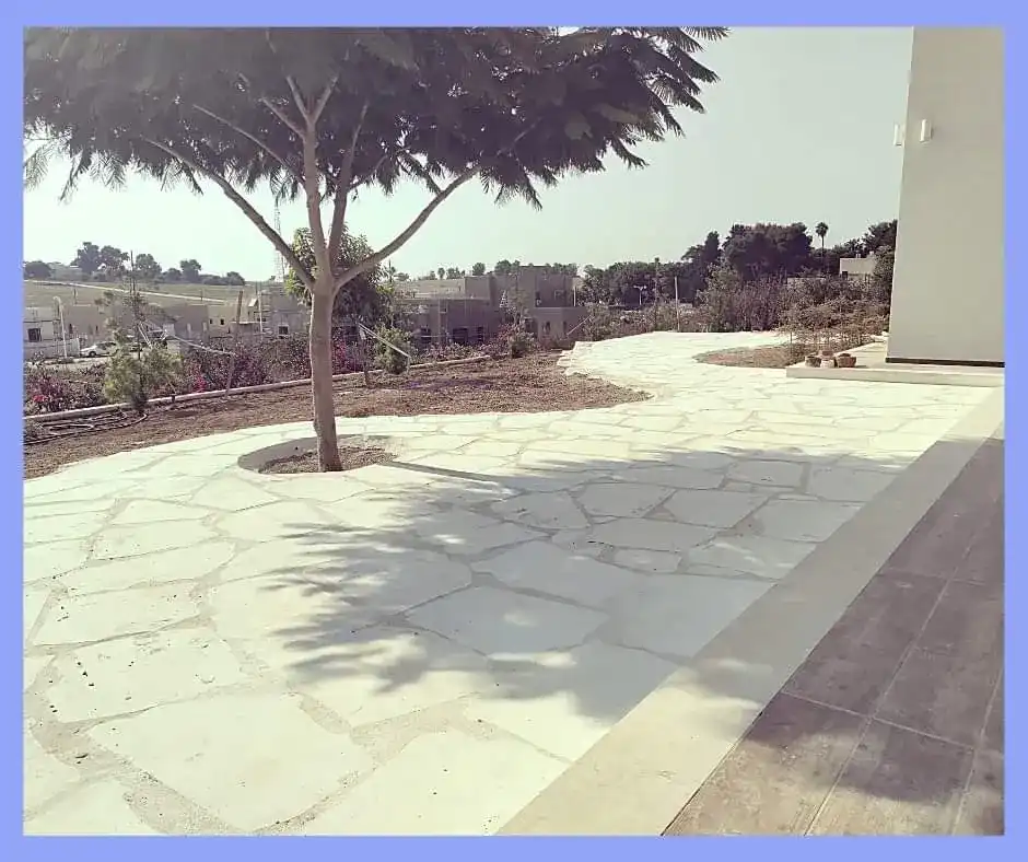 עבודות אבן טבעית- טרסות וריצוף חוץ