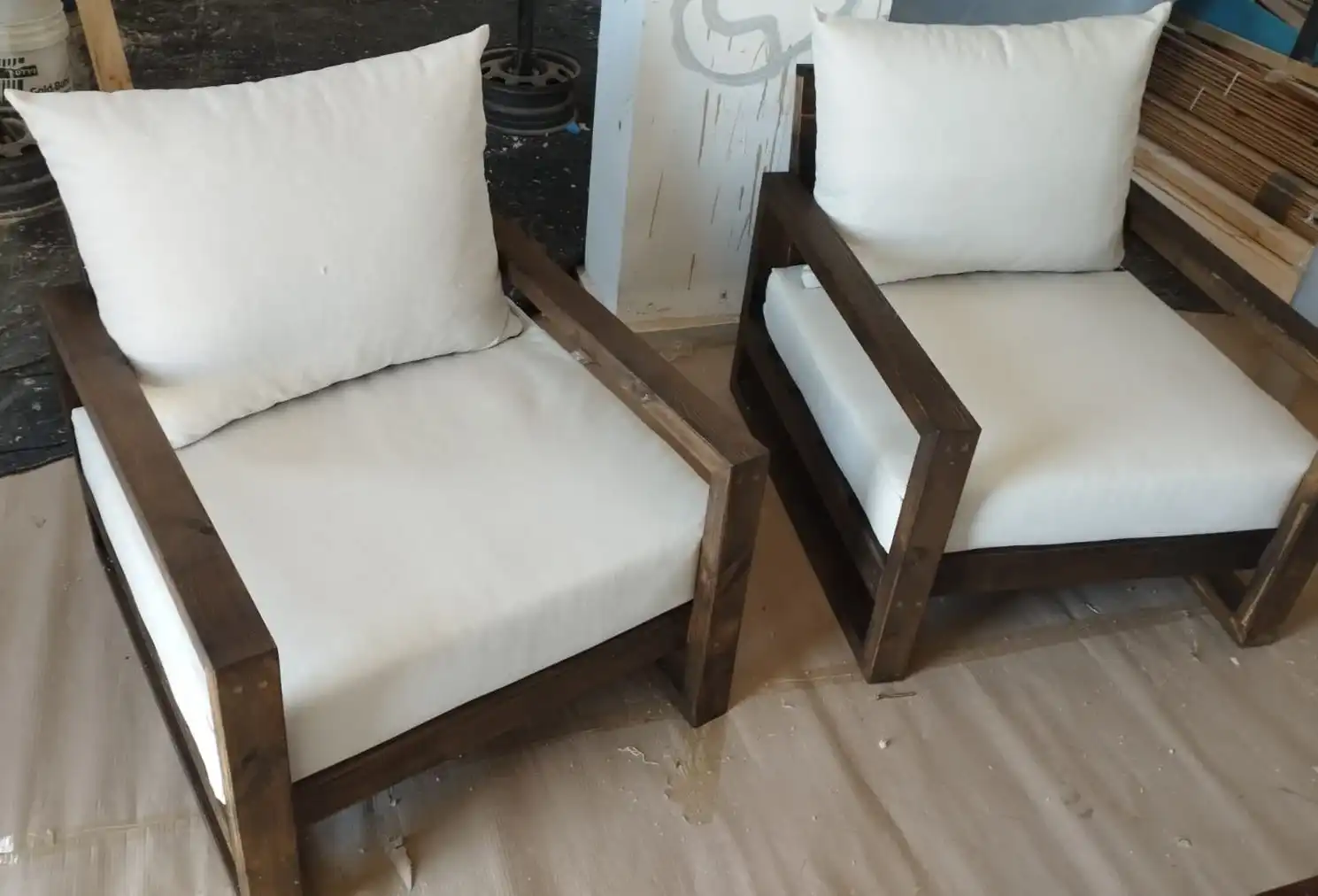 כורסאות יחיד (75X75X35) סמ