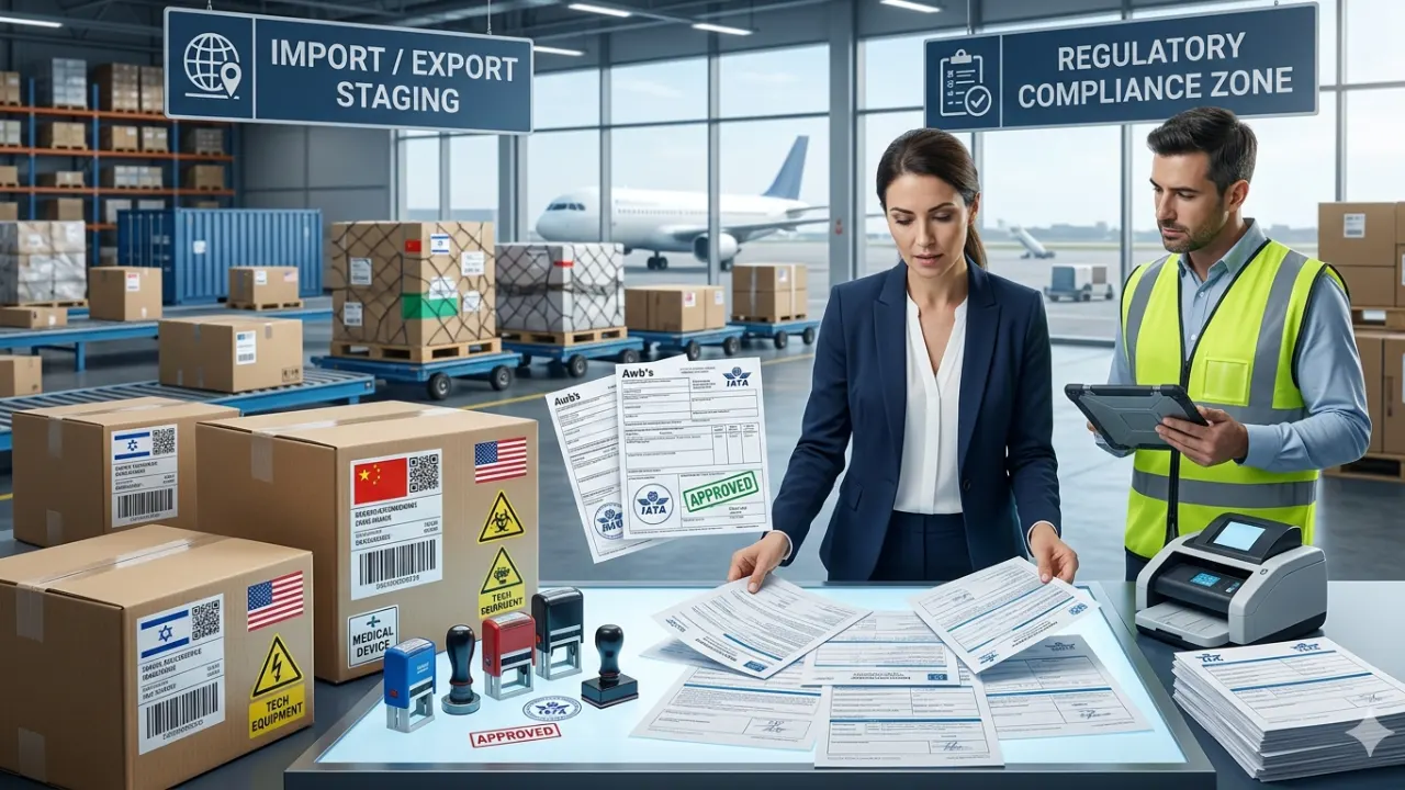 לוגיסטיקה בינלאומית ורגולציה (Import/Export)