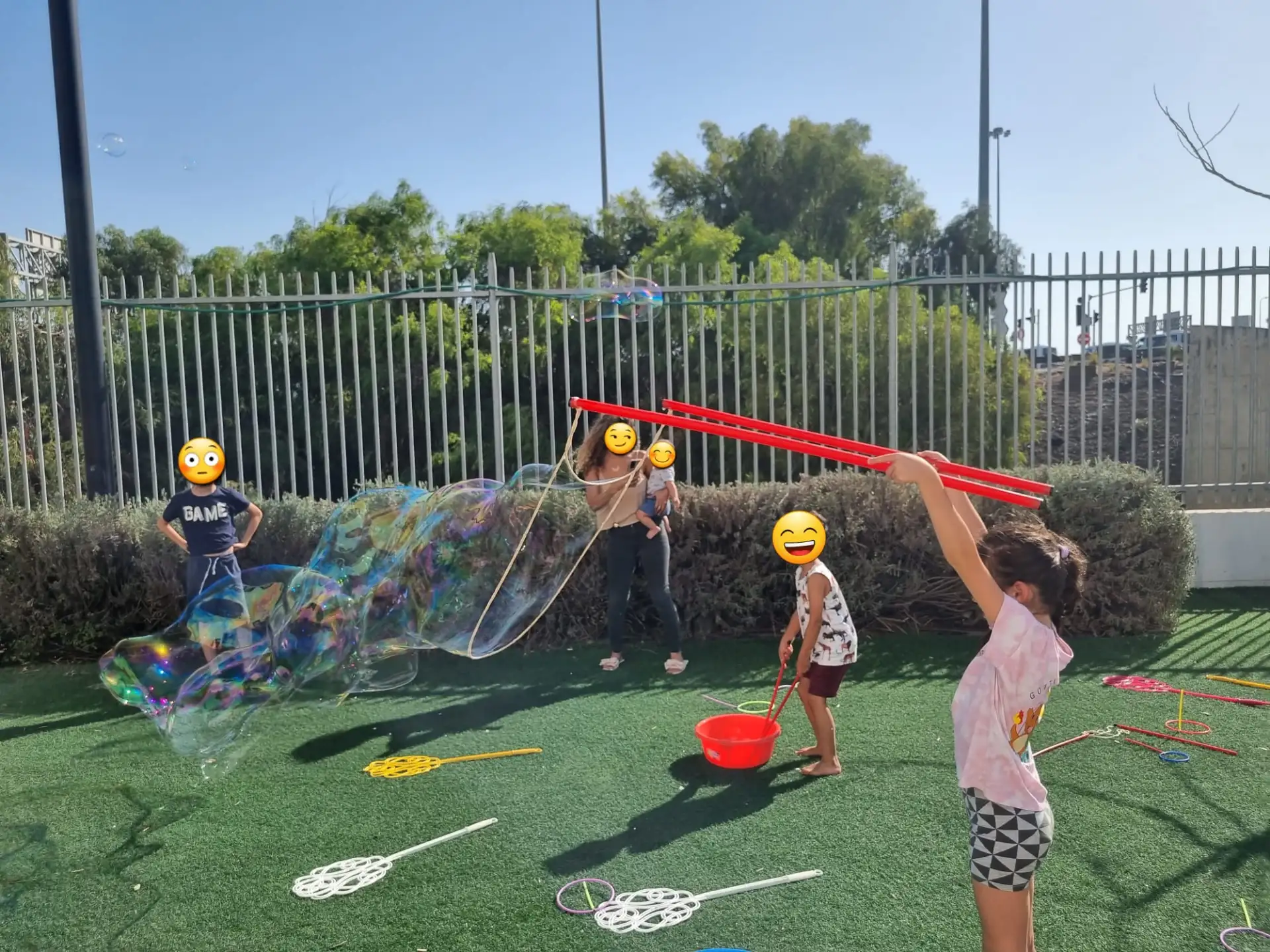 סדנת בועות סבון