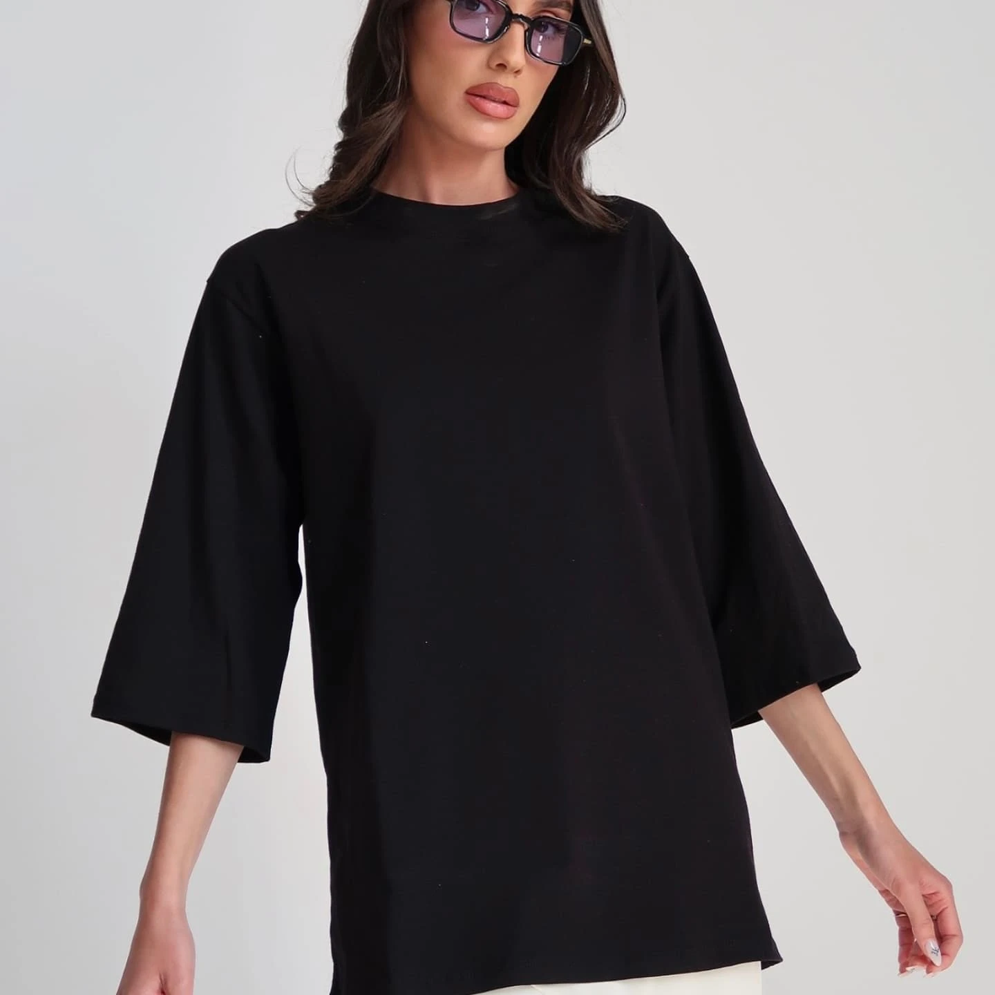 טי שירט יסמין שחורה 