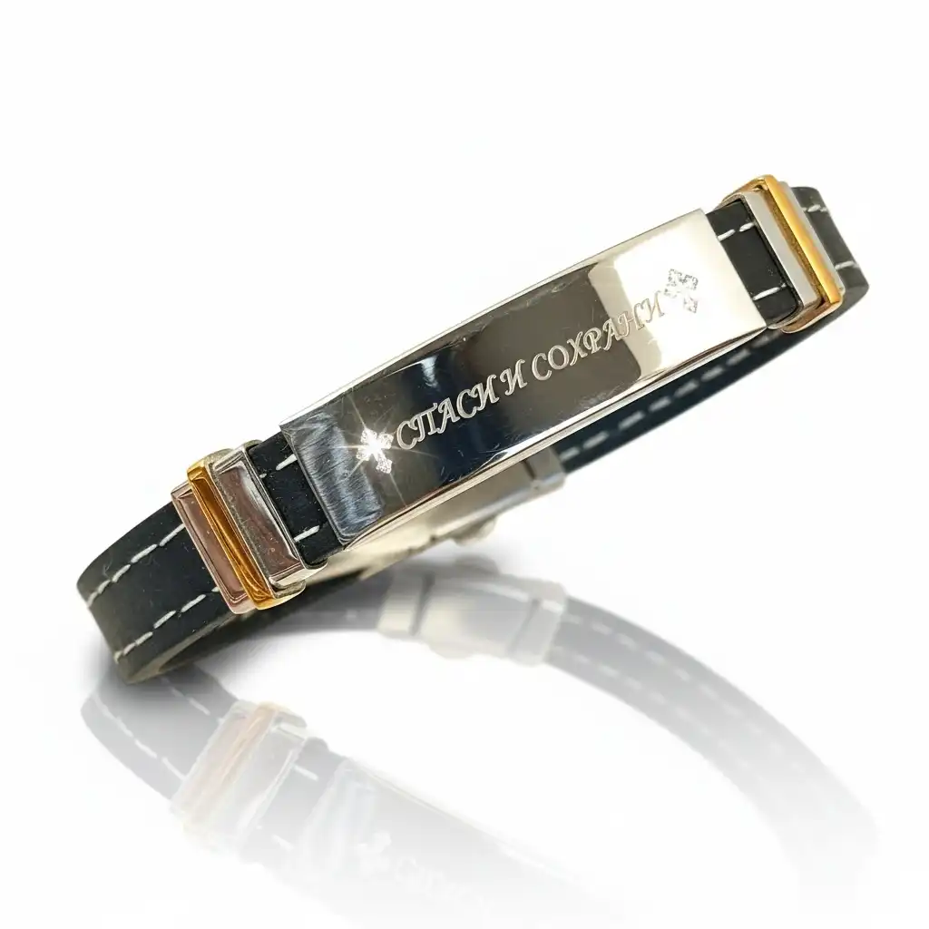 צמיד ברכה לגבר ברוסית спаси и сохрани