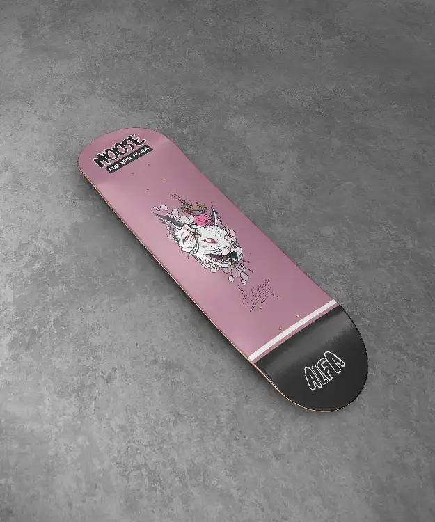 ALFA skateboard deck - MOOSE
