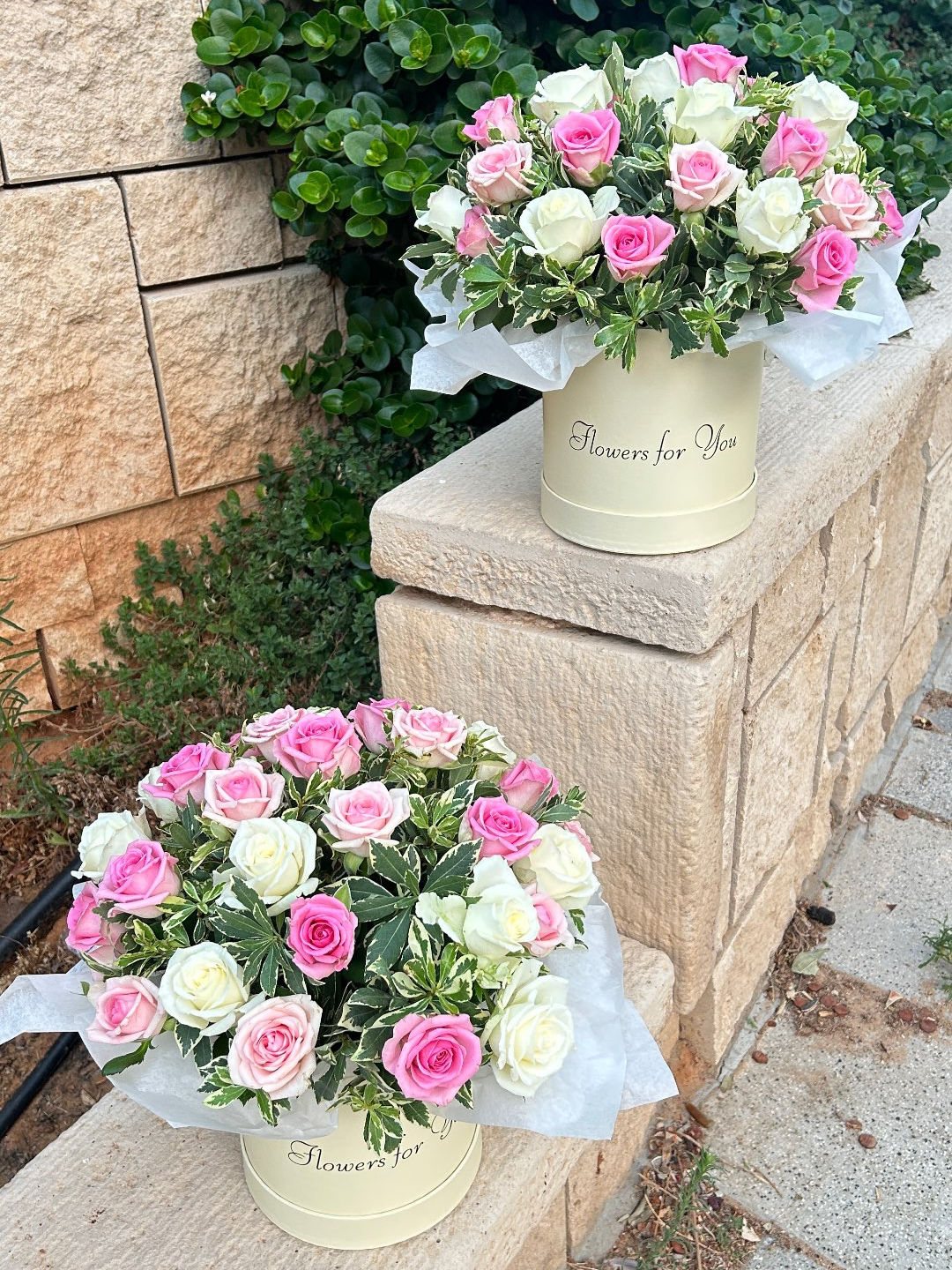 קופסא עם ורדים
