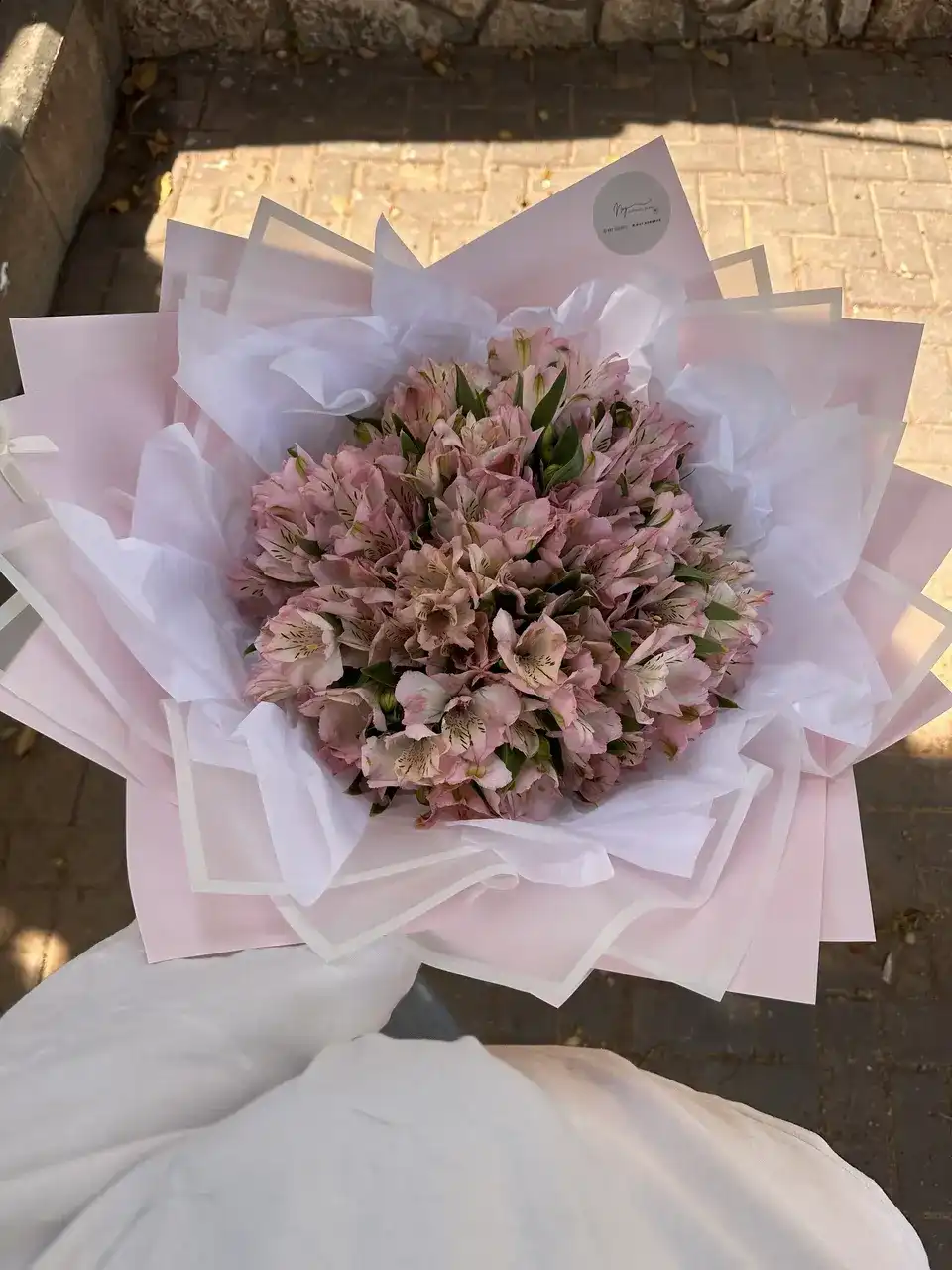 זר אלסטרומריה ורוד נסיכתי