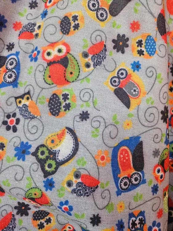 בד קאנווס כותנה מודפס