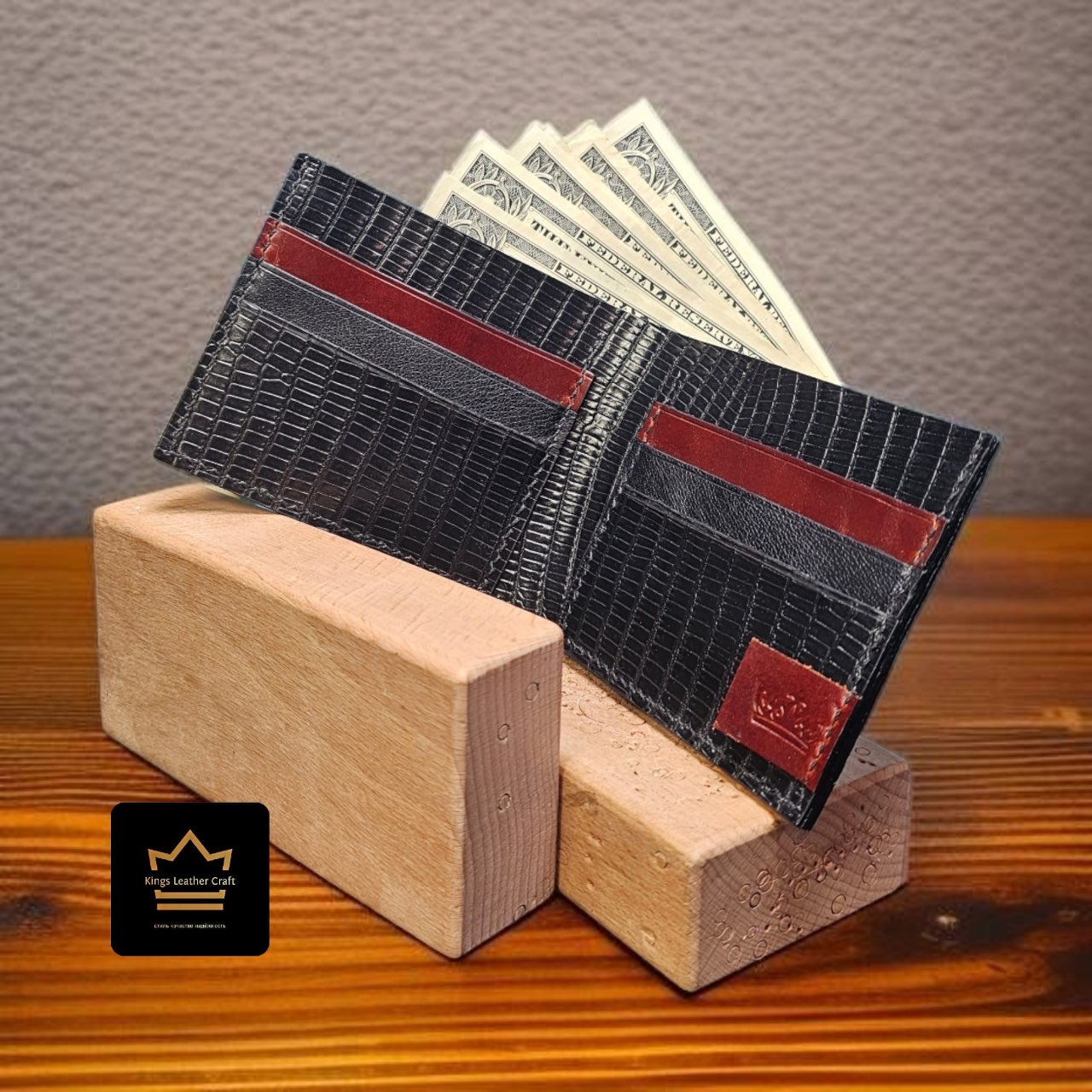 ארנק גבר שחור