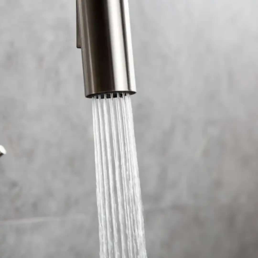 ברז מטבח מוברש 2 מצבי זרימה