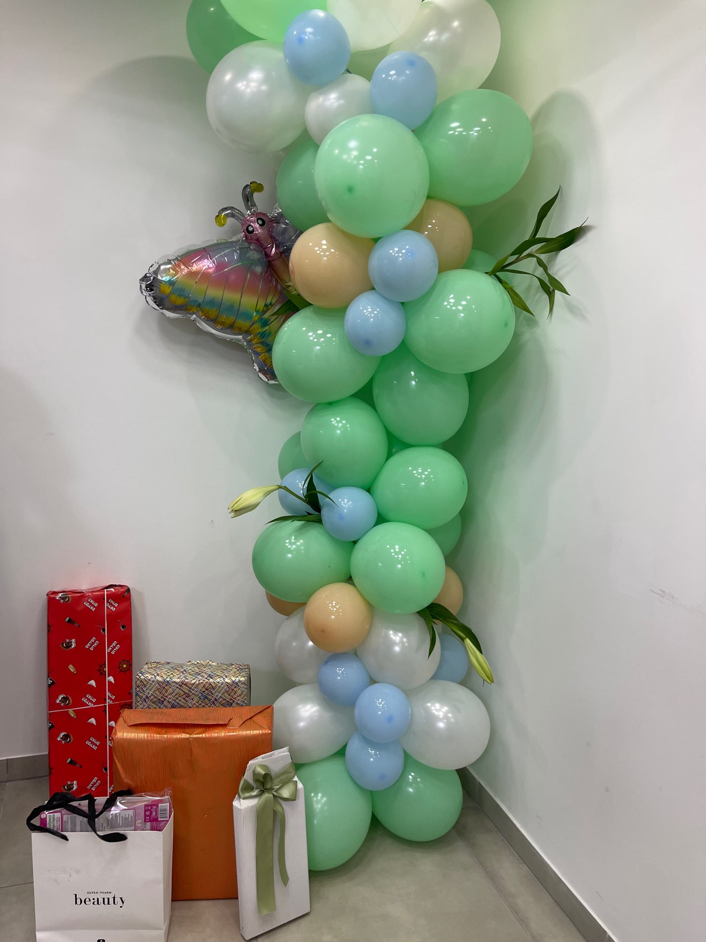 בלונים -קונספט טינקרבל 💚🧚‍♂️