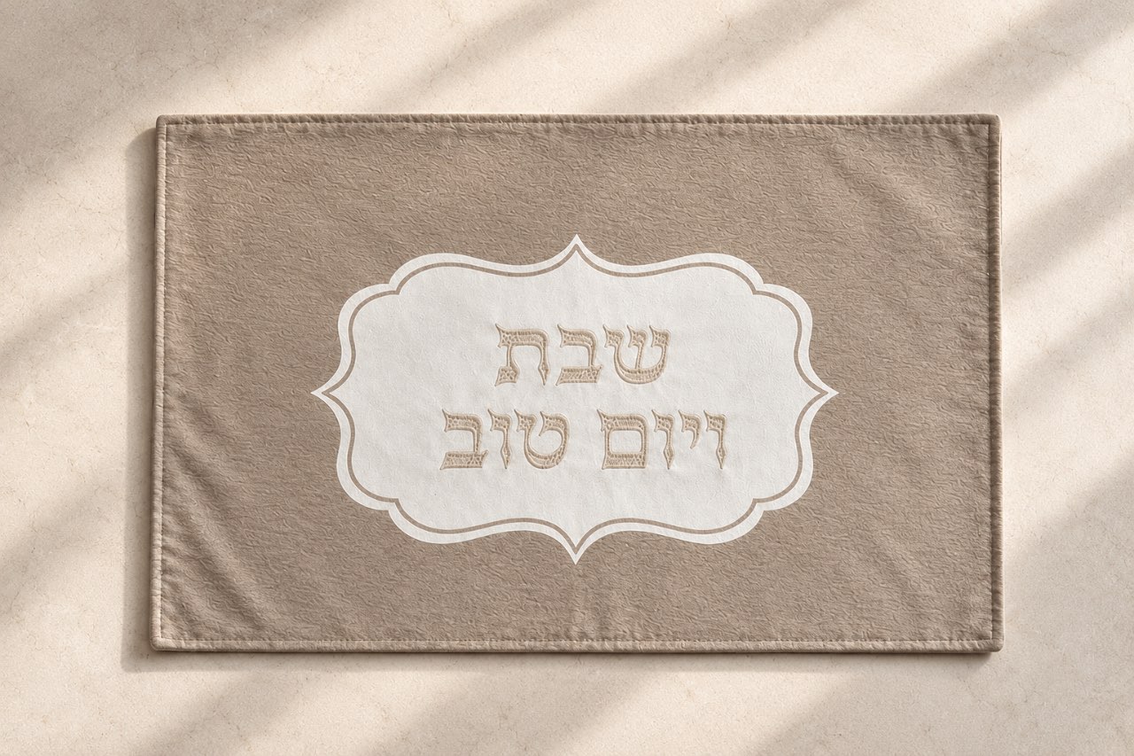 כיסוי חלה חום