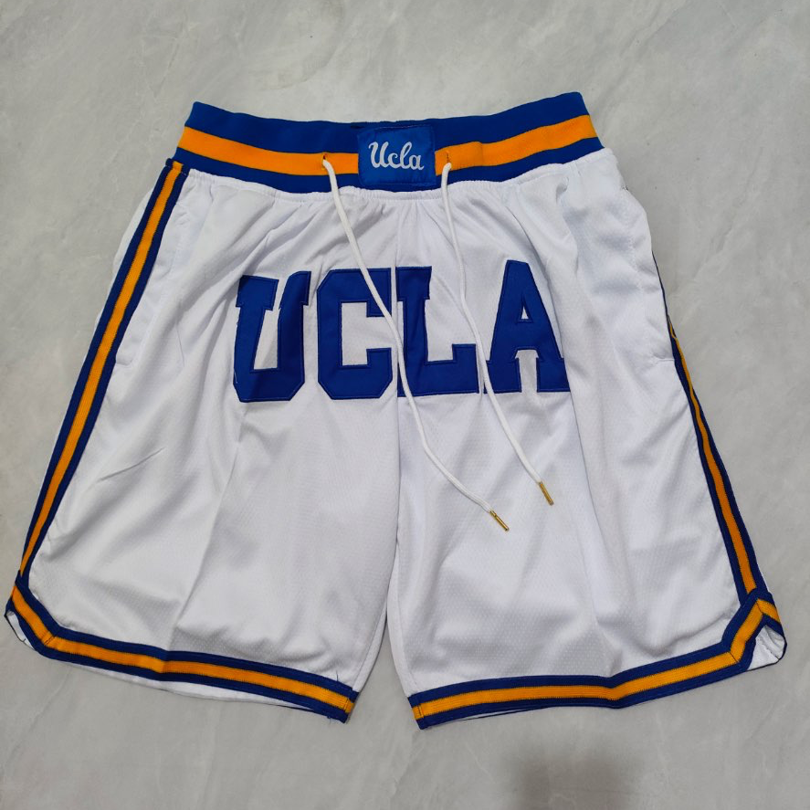 מכנס NBA - יו סי אל איי לבן