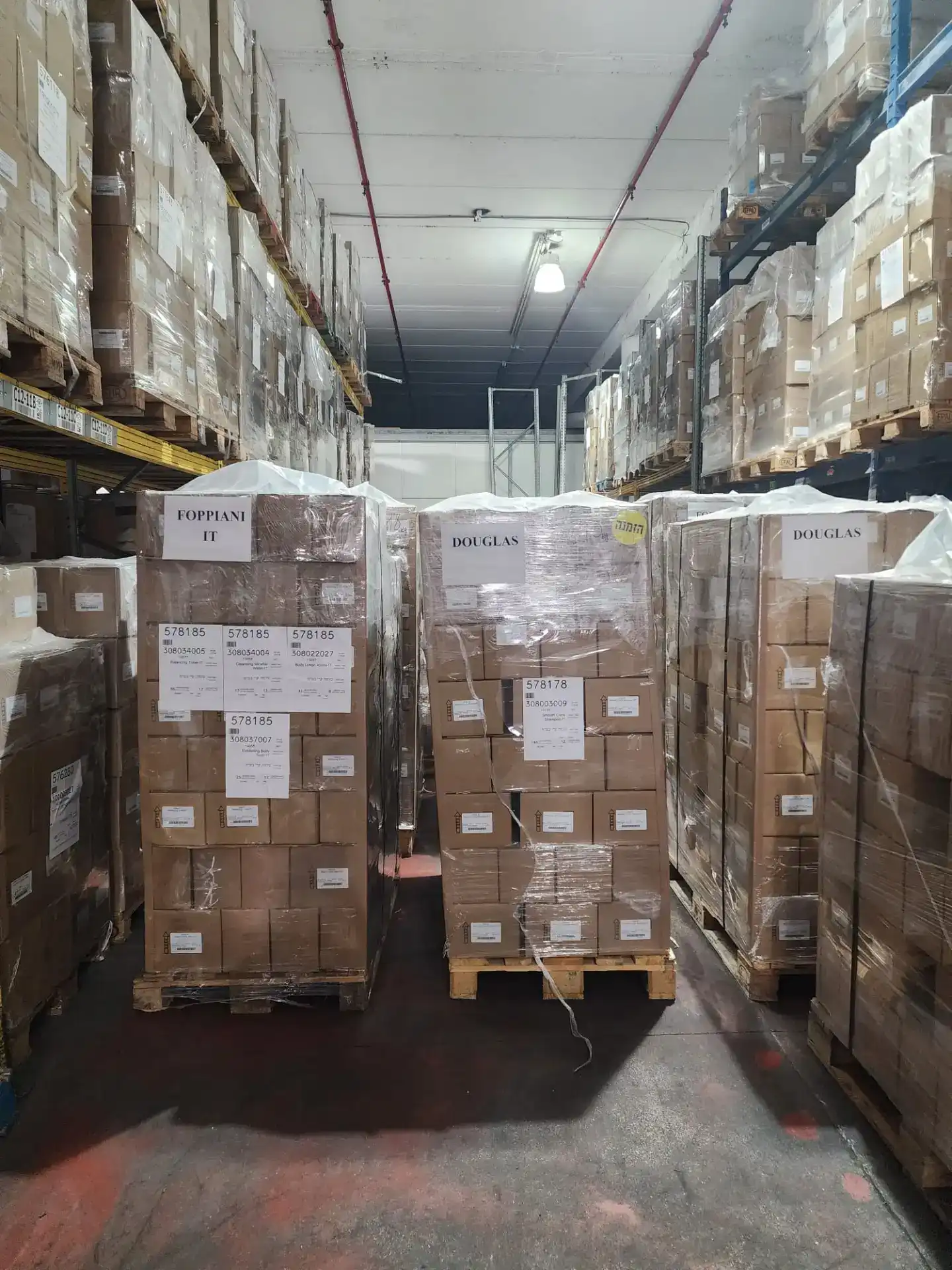 חלק מהמטענים שלכם לפני שינוע