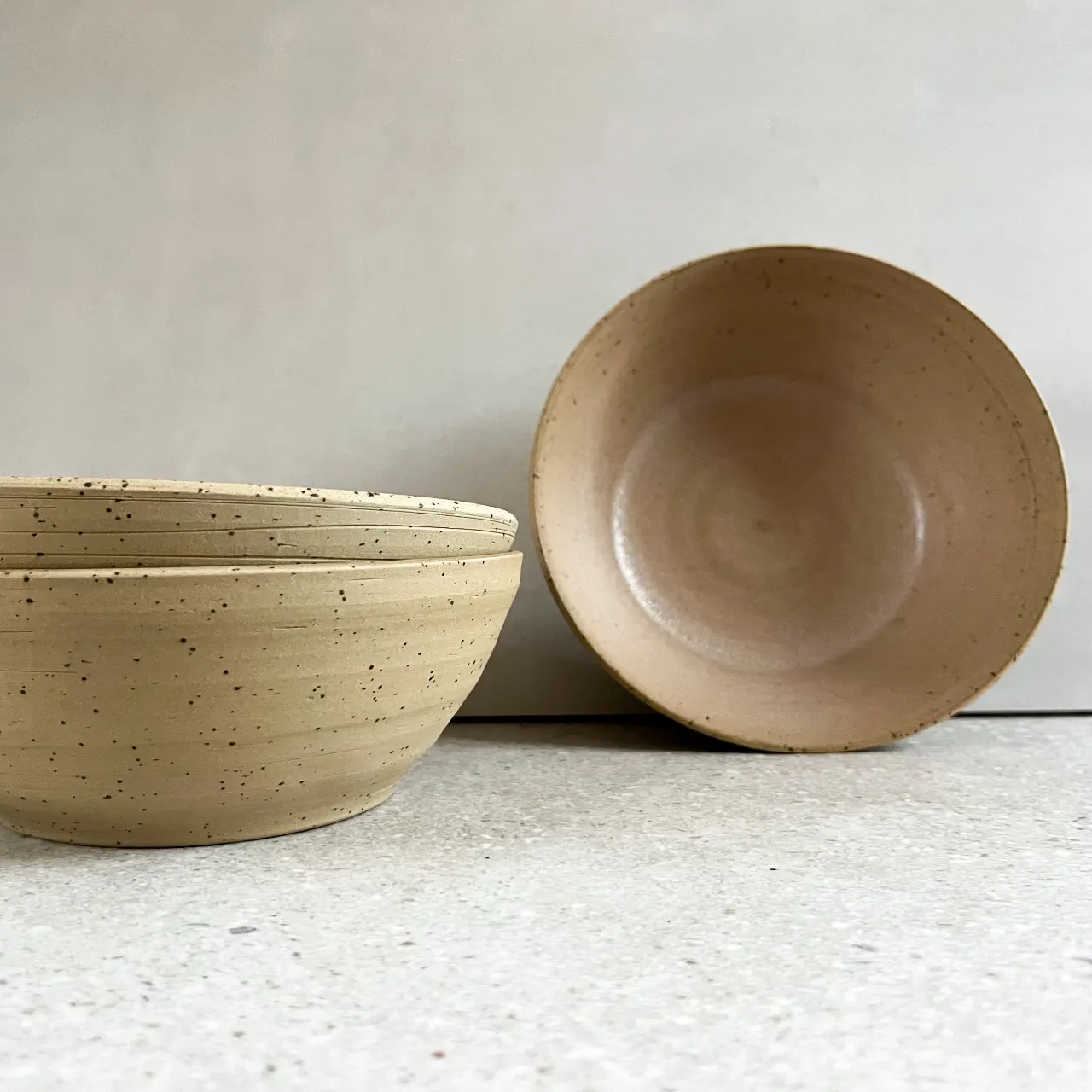 סט של 2 קערות ראמן חולית