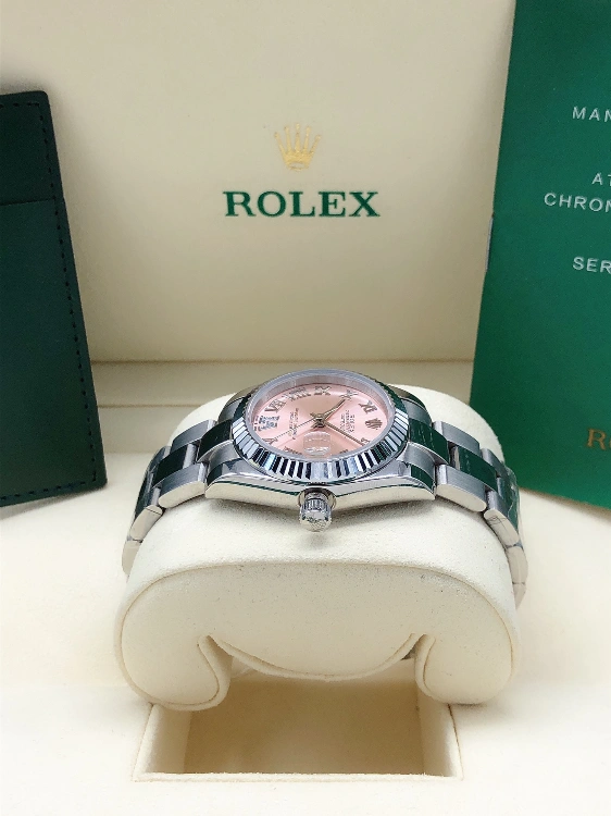 Rolex tooth ring six-digit Roman diamond