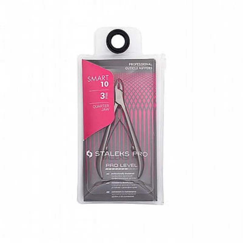 צבת מניקור לעור 3ממ STALEKS PRO MANICURE NIPPERS SMART NS-10-3
