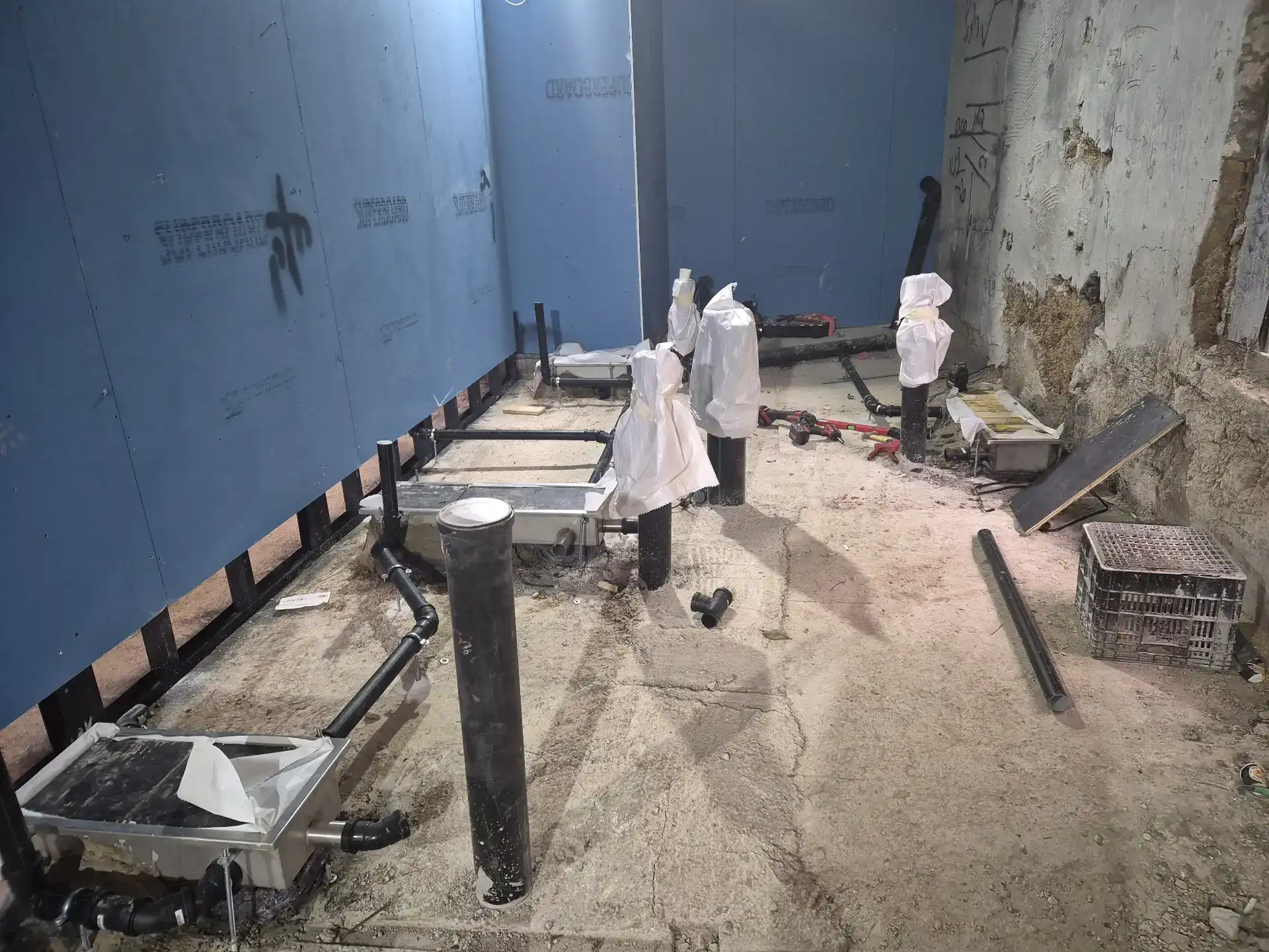 מערכת אינסטלציה מסעדת פופ 