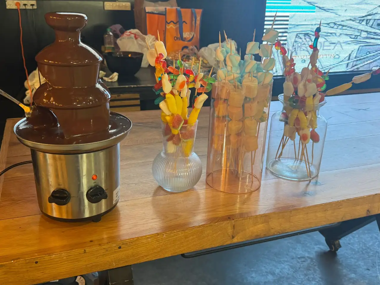 דוכני מזון עם מפעיל