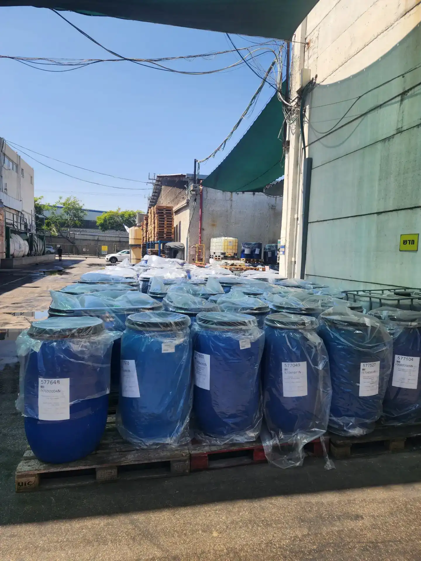 חלק מהמטענים שלכם לפני שינוע