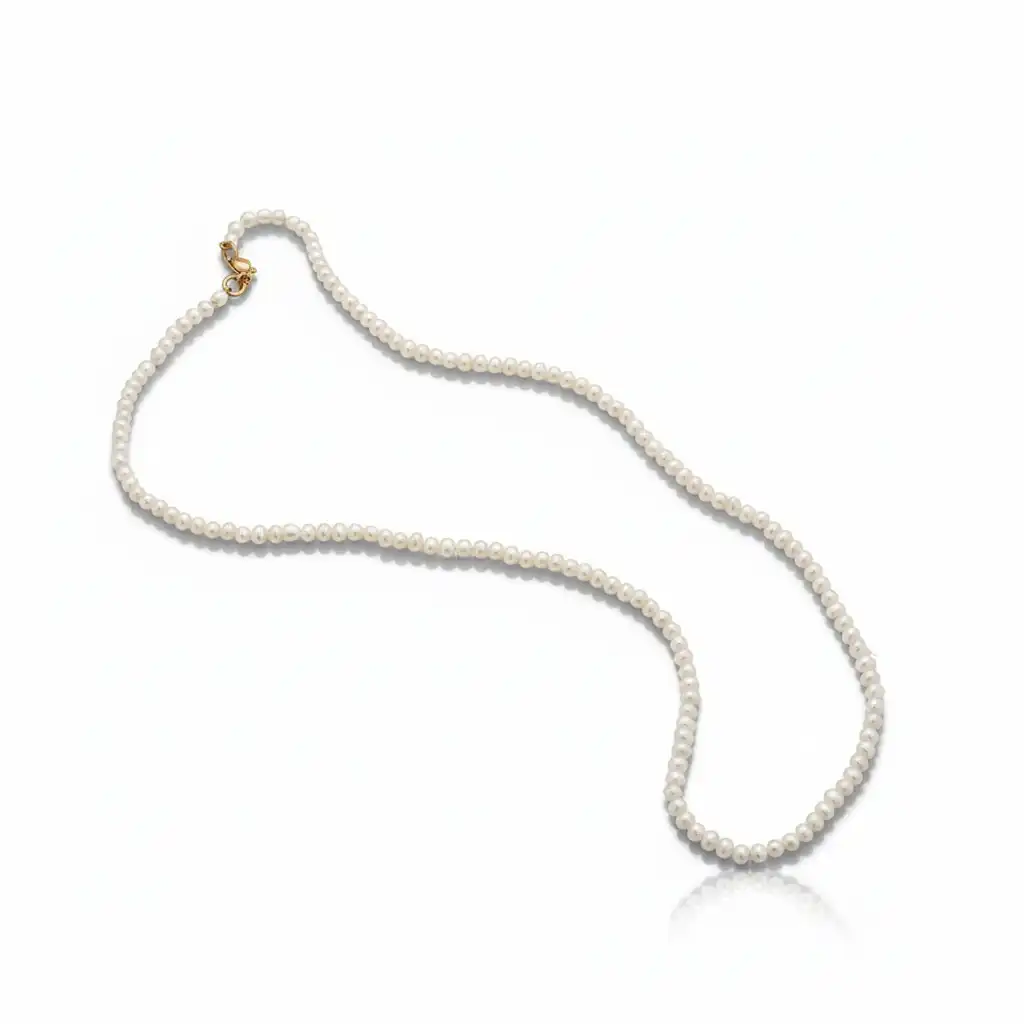 שרשרת פנינים אמתיות לאישה