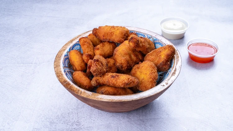 פלחי כרובית מטוגנת