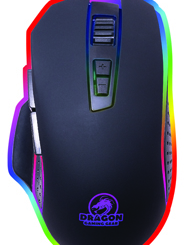 ערכת גיימינג מקלדת חוטית RGB, עכבר ומשטח לעכבר מבית Dragon