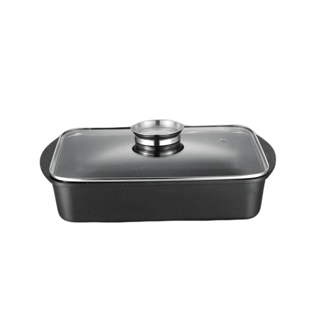 ‫רוסטר 21*29 ס"מ 4.6 ליטר עם‬‏ ‪Mineral Stone כפתור ארומה‬‎ ‫סולתם‬‏