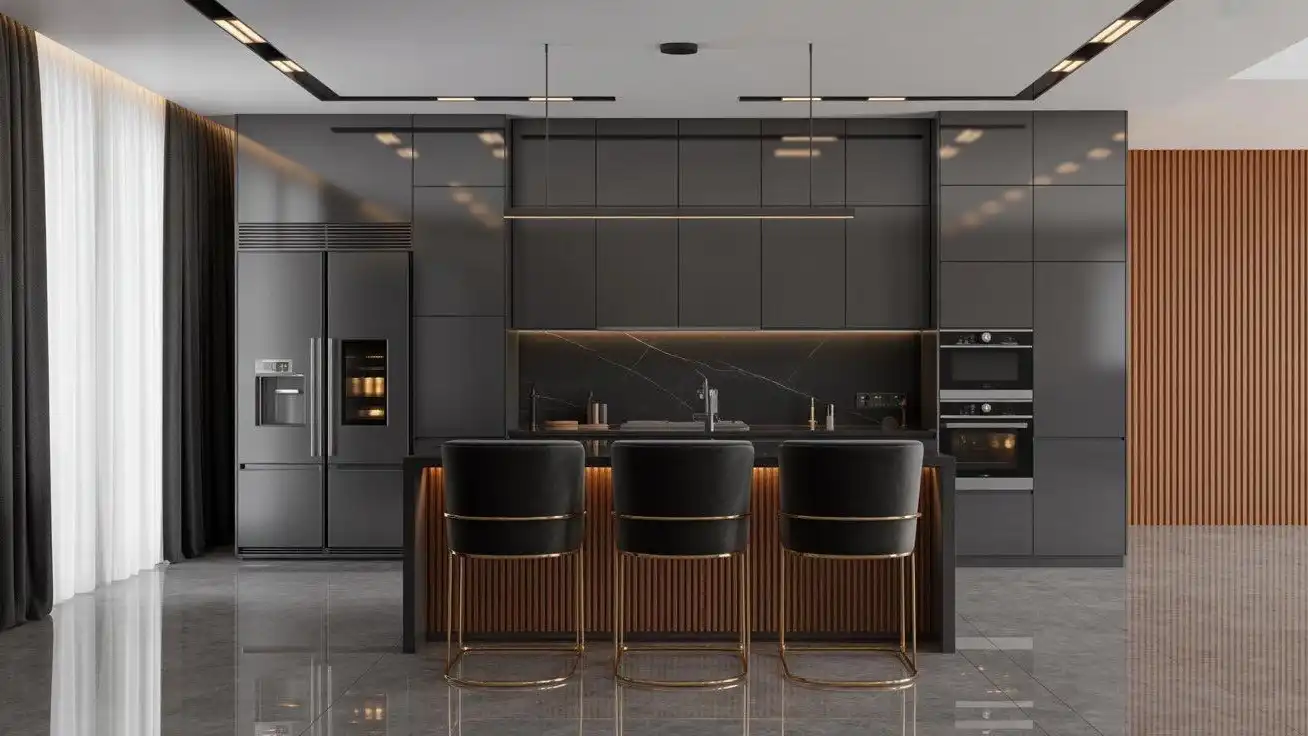 מטבחים כהים – עוצמה, אלגנטיות ונוכחות 