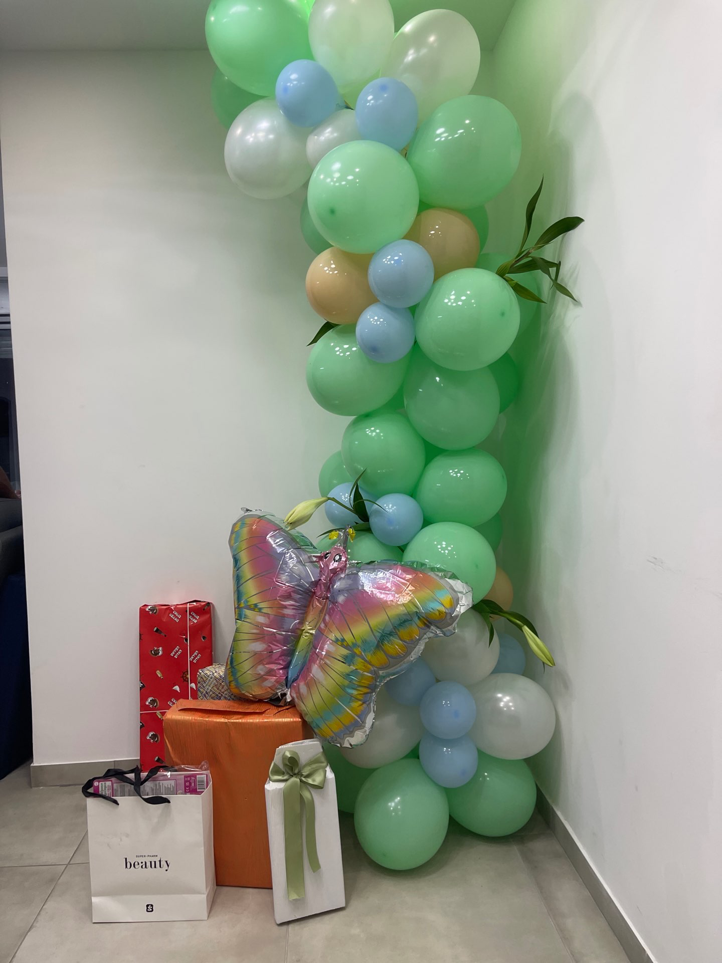 בלונים -קונספט טינקרבל 💚🧚‍♂️