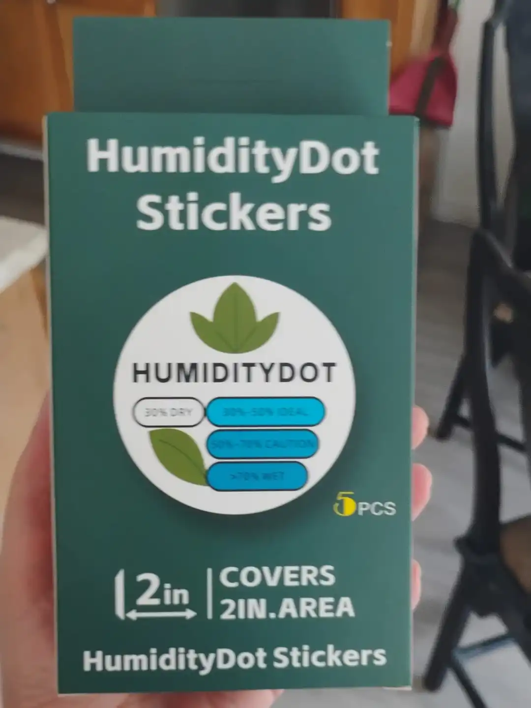 Smart Moisture Detection Stickers