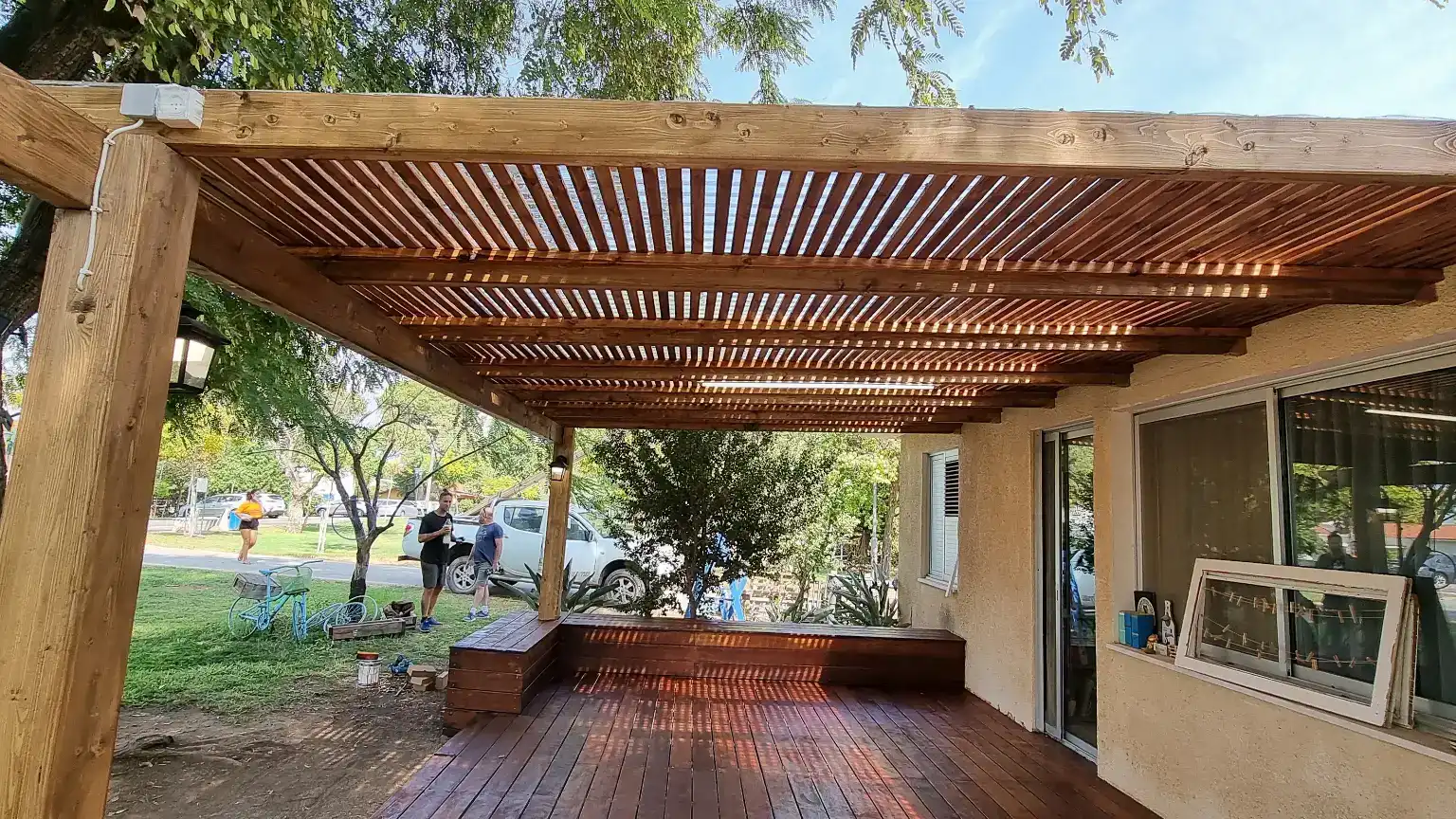 פרגולות ועבודות עץ