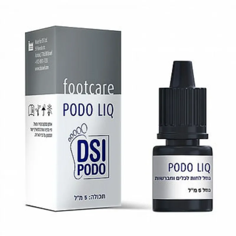 נוזל לחות לכלים ומברשות 5מ"ל DSI PODO-LIQ