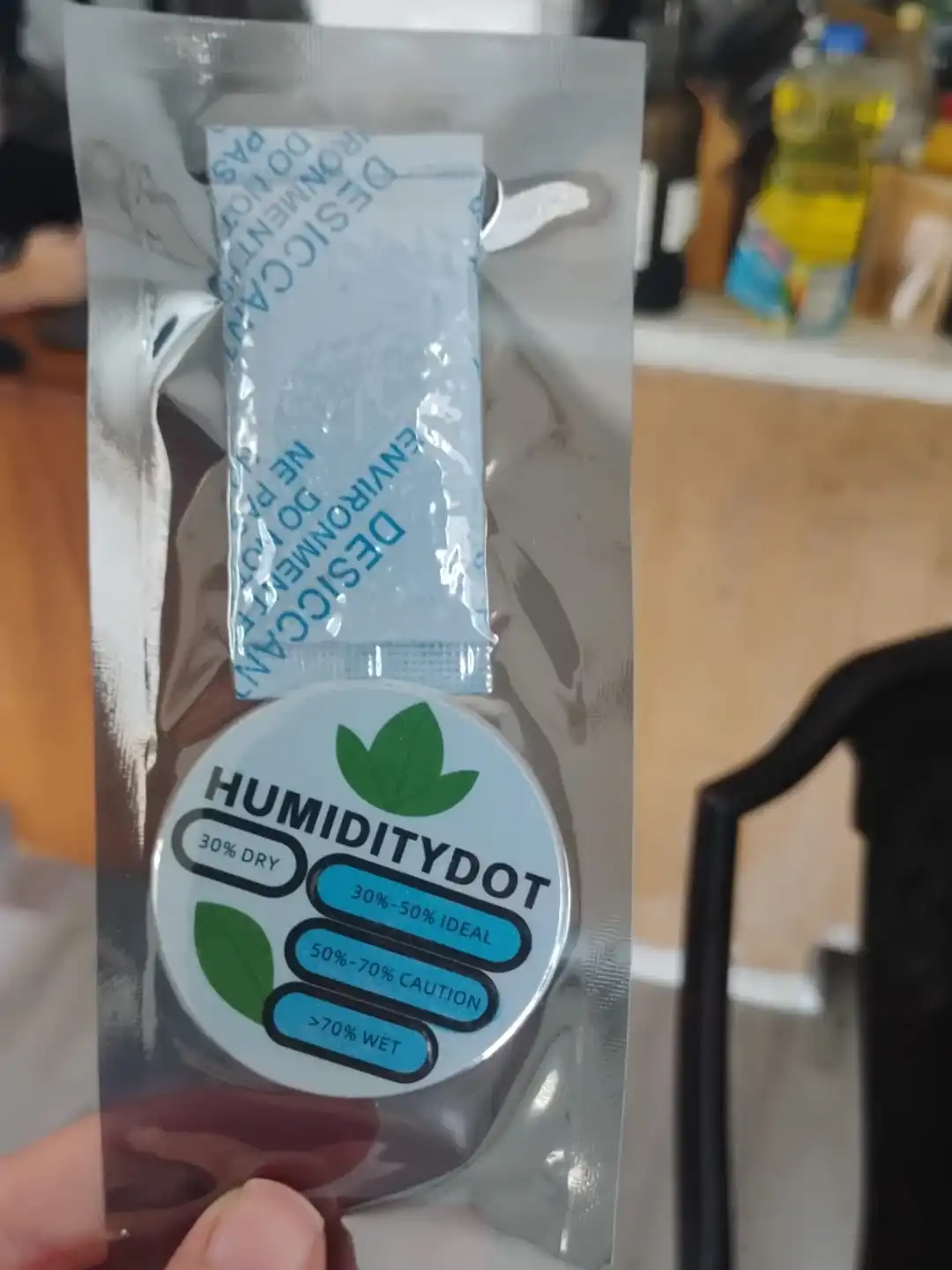 Smart Moisture Detection Stickers