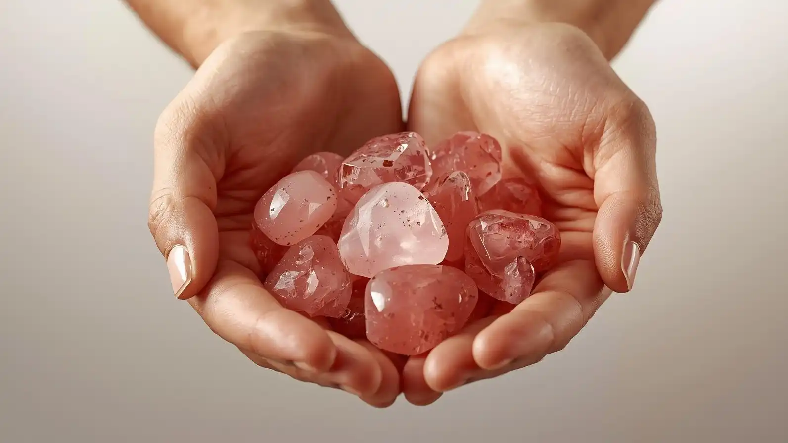 קוורץ תות (Strawberry Quartz)