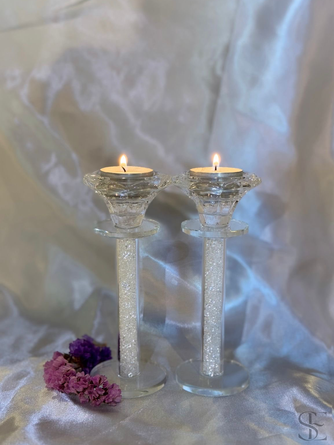 פמוטי זכוכית דגם ״אורי״