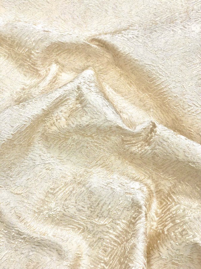 ז׳קארד דגם גיאומטרי צבע אופוויט