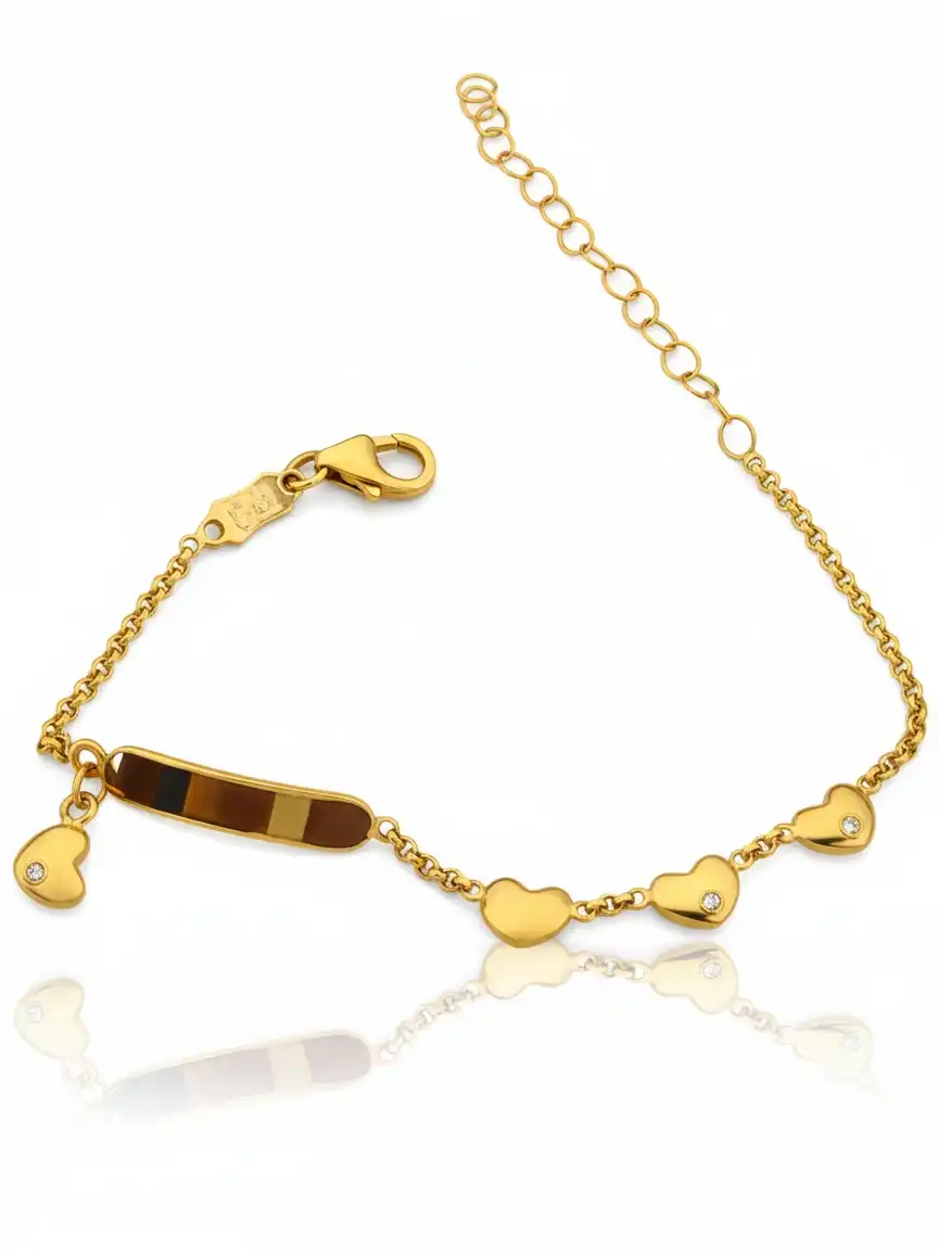 צמד לילדים זהב 14K