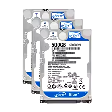כונן קשיח פנימי למחשב נייד בנפחים של , 500GB, , 1TB, 2TB ו-4TB בגודל 2.5 אינץ' SATA2 5400RPM-7200RPM