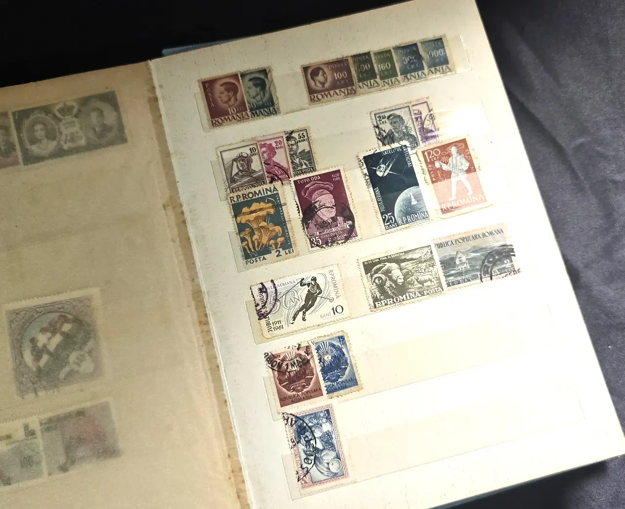 אלבום לבולים בולי עולם ישנים האלבום שנות ה.60 כל הבולים מצולמים