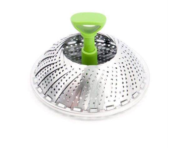  שושנת אידוי 18 ס"מ נירוסטה ידית ניילון