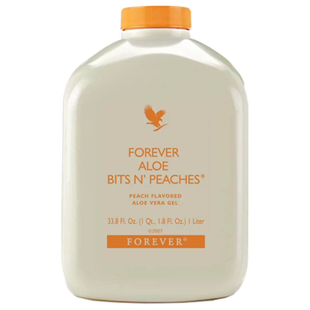 משקה אלוורה ואפרסקים