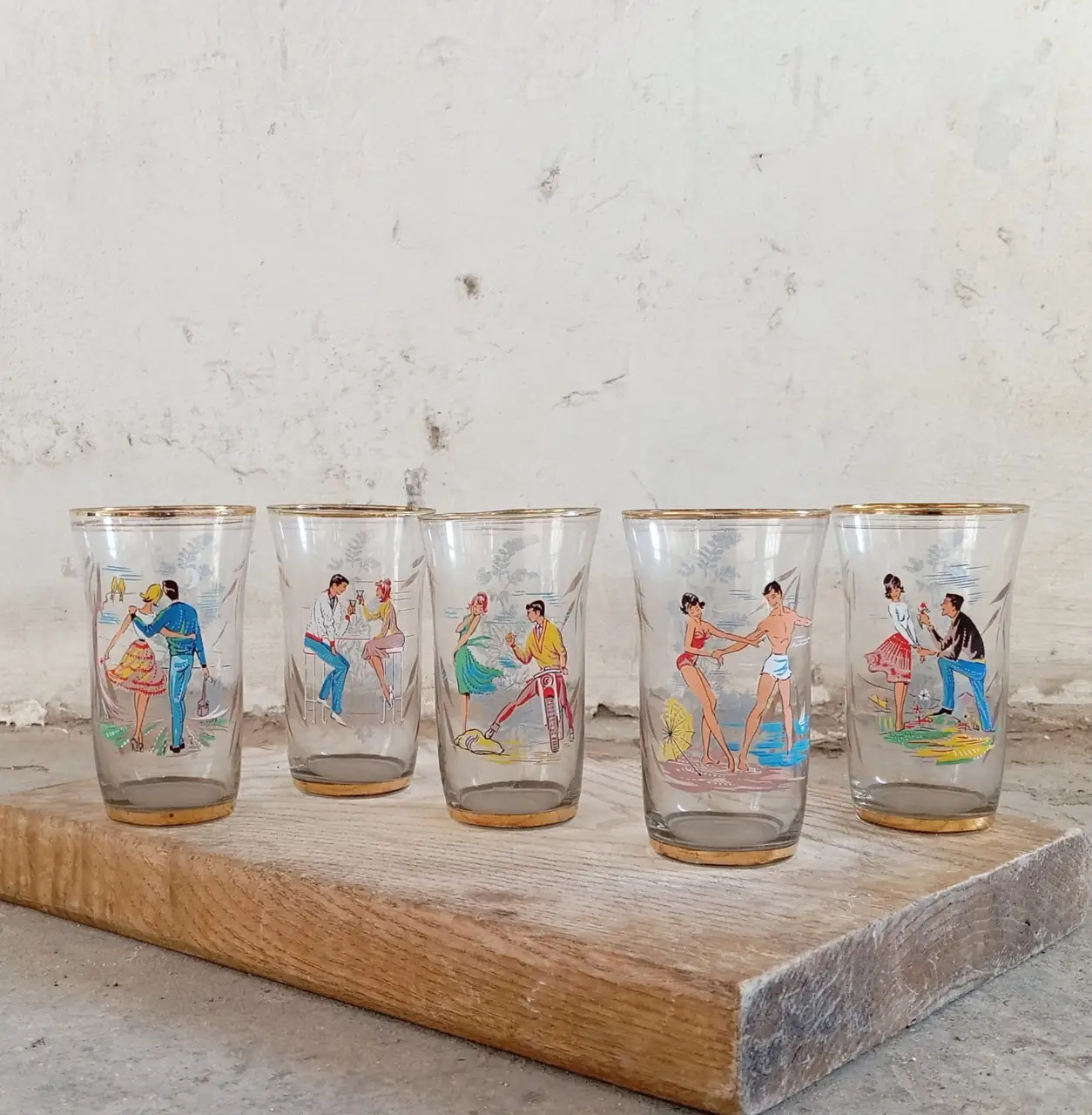 כוסות שוטים - זוגות