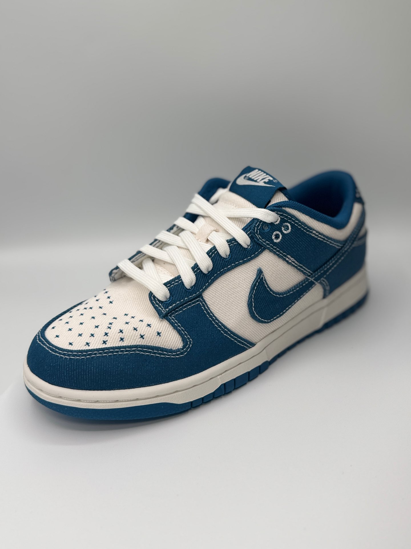 “Nike Dunk Low  “Industrial Blue Sashiko