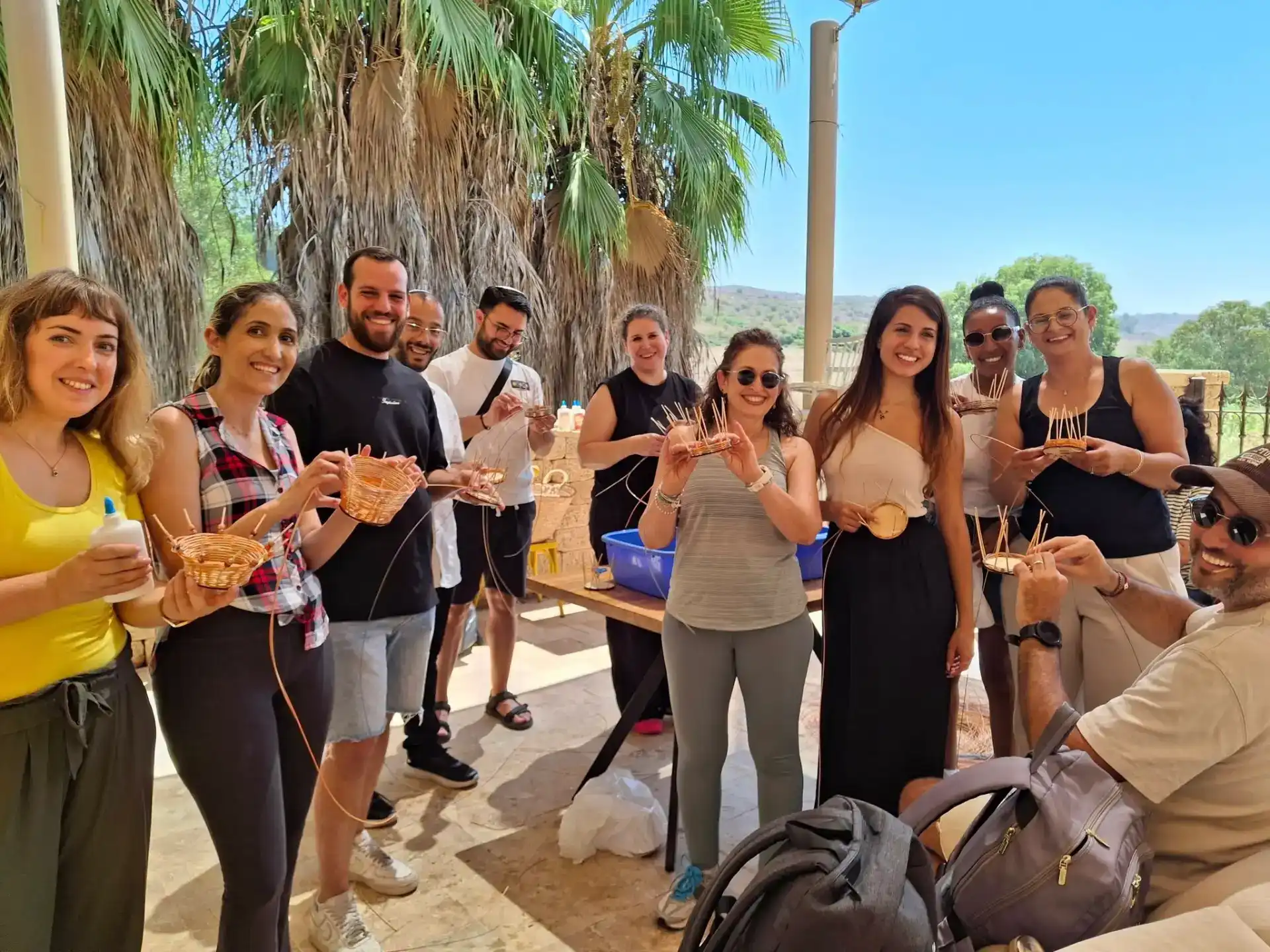  גיבוש צוות בטבע