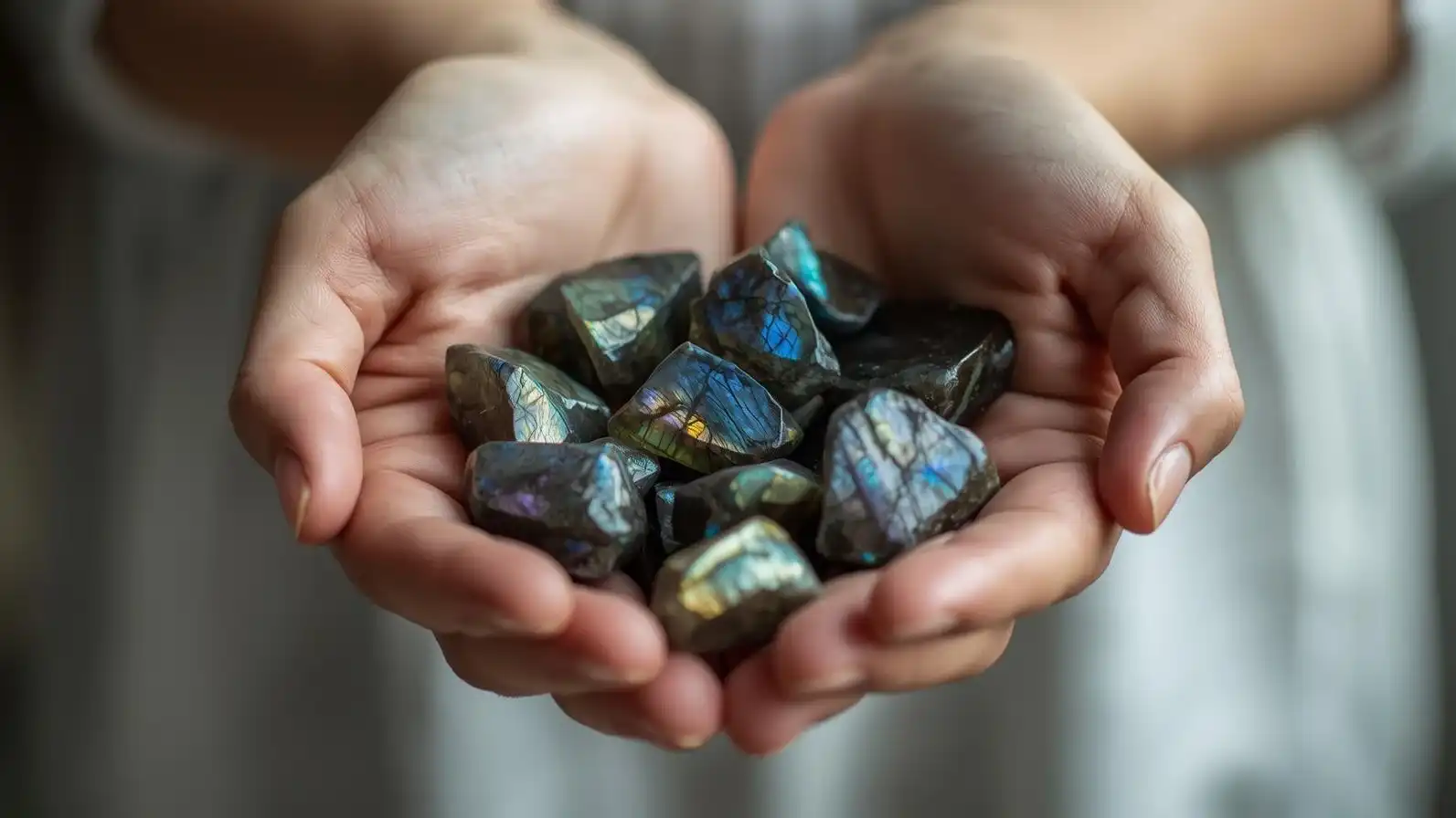 לברדורייט (Labradorite)