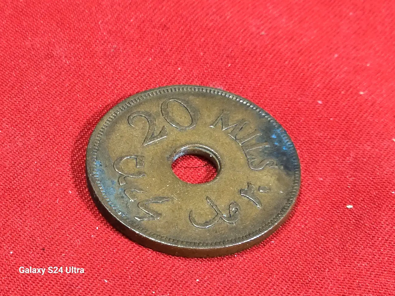 תאור הפריט: Palestine British Mandate 20 Mils 1942 КМ-5a, Bronze; Mintage 1.100.000; VF