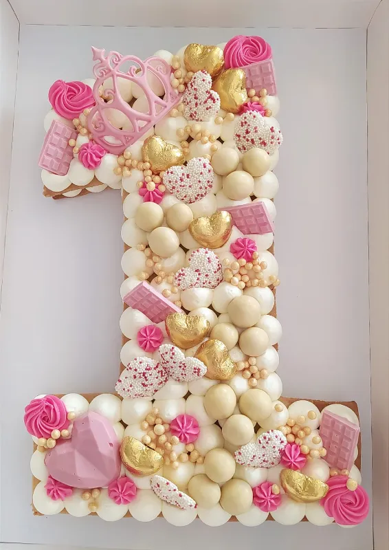 עוגת מספרים 1🧁🌸