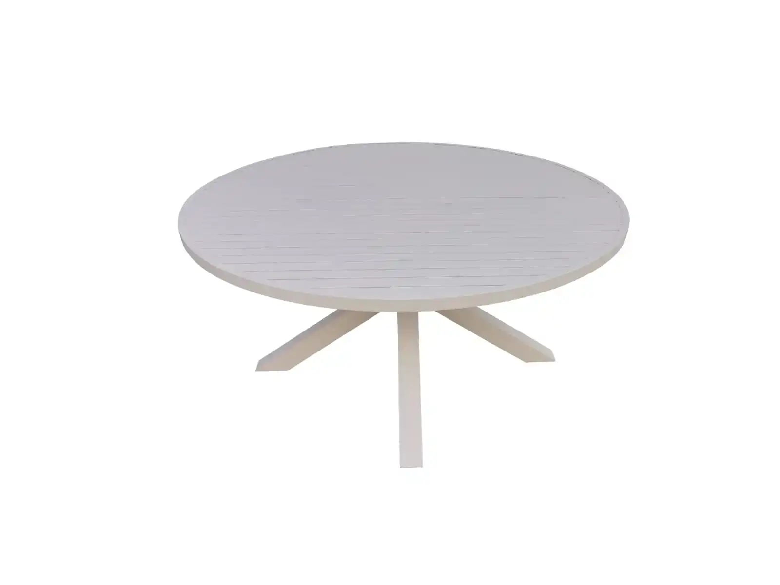 פינת אוכל עגולה "דטרויט" צבע שמפניה