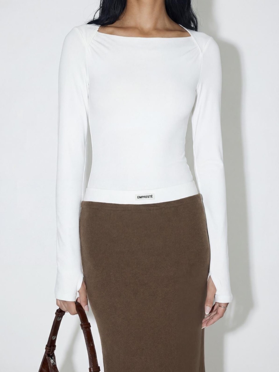 בגד גוף נואר לבן